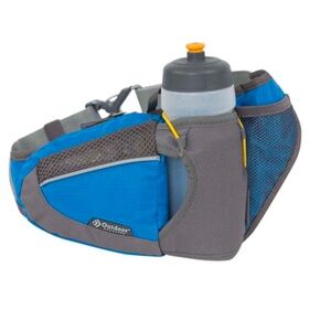 Blue and Gray Hydration Waist Pack
